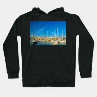 Sailing Boats in Profusion, Barcelona Hoodie